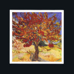 Vincent Van Gogh Mulberry Tree Fine Art Painting Napkin<br><div class="desc">Vincent Van Gogh The Mulberry Tree Fine Art Painting Vincent Willem van Gogh was a Dutch Post-Impressionist painter whose work, noteable for its rough beauty, emotional honesty and bold colour, had a far-reaching influence on 20th-century art. His output includes portraits, self portraits, landscapes and still lifes of cypresses, trees in...</div>