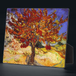 Vincent Van Gogh Mulberry Tree Fine Art Painting Plaque<br><div class="desc">Vincent Van Gogh The Mulberry Tree Fine Art Painting Vincent Willem van Gogh was a Dutch Post-Impressionist painter whose work, noteable for its rough beauty, emotional honesty and bold colour, had a far-reaching influence on 20th-century art. His output includes portraits, self portraits, landscapes and still lifes of cypresses, trees in...</div>
