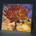 Vincent Van Gogh Mulberry Tree Fine Art Painting Plaque<br><div class="desc">Vincent Van Gogh The Mulberry Tree Fine Art Painting Vincent Willem van Gogh was a Dutch Post-Impressionist painter whose work, noteable for its rough beauty, emotional honesty and bold colour, had a far-reaching influence on 20th-century art. His output includes portraits, self portraits, landscapes and still lifes of cypresses, trees in...</div>
