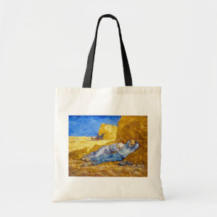Vincent Van Gogh - Noon Rest From Work - Fine Art Tote Bag