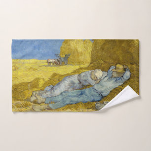 Vincent Van Gogh - Noon, Rest from work / Siesta Bath Towel Set