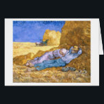 Vincent van Gogh | Noon, The Siesta, after Millet<br><div class="desc">Image Collection Number:  XIR33780  Noon,  or The Siesta,  after Millet,  1890 (oil on canvas). Gogh,  Vincent van (1853-90) oil on canvas. Musee d'Orsay,  Paris,  France Giraudon.  1890</div>