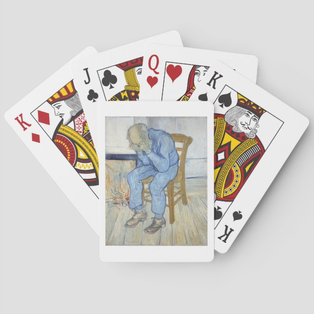 Vincent van Gogh | Old Man in Sorrow  Playing Cards (Back)