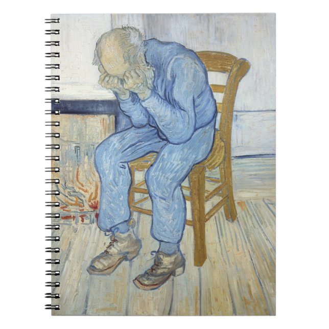 Vincent van Gogh | Old Man in Sorrow  Spiral Notebook (Front)