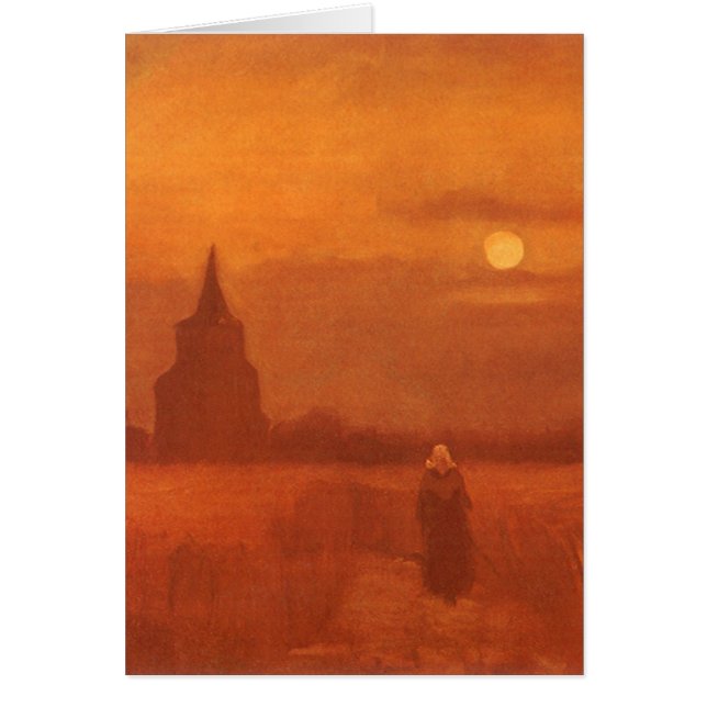 Vincent van Gogh - Old Tower in the Fields (Front)