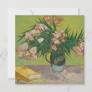 Vincent Van Gogh Oleander flower painting Card