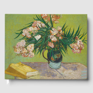 Vincent Van Gogh Oleander Still Life Guest Book
