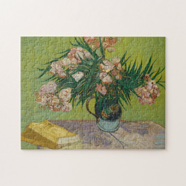 Vincent Van Gogh | Oleanders Jigsaw Puzzle (Horizontal)