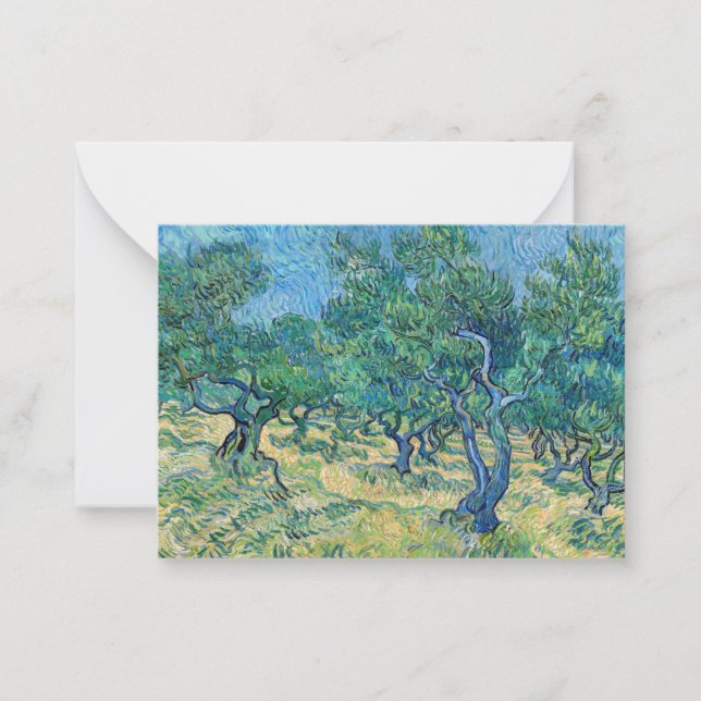 Vincent van Gogh - Olive Grove Card (Front)