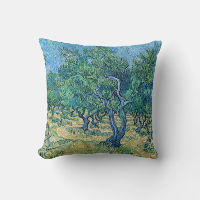 Vincent van Gogh - Olive Grove Cushion (Front)