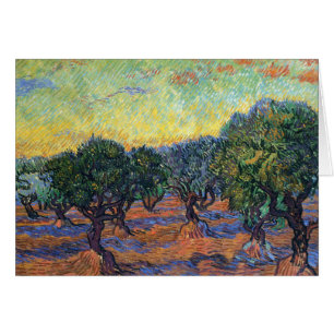 Vincent Van Gogh Olive Grove Impressionism Art
