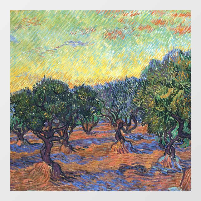 Vincent Van Gogh Olive Grove Impressionism Art (Sheet)