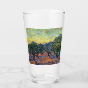 Vincent Van Gogh Olive Grove Impressionism Art Glass