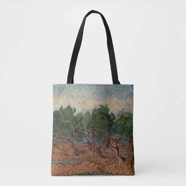 Vincent van Gogh - Olive Grove Tote Bag (Front)
