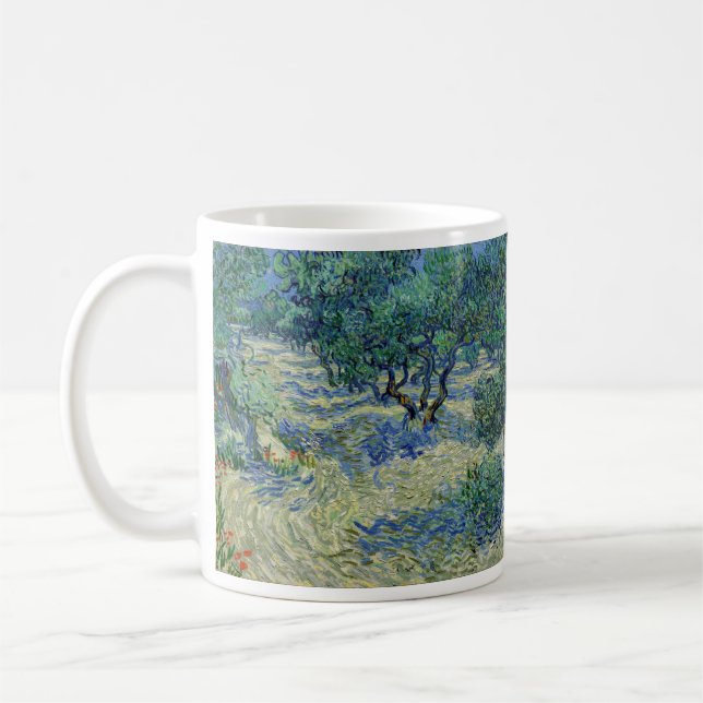 Vincent van Gogh - Olive Orchard Coffee Mug (Left)