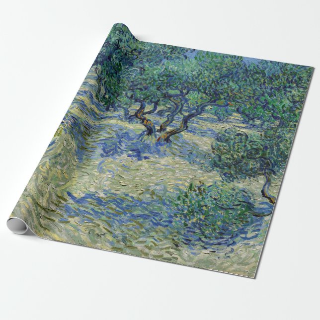 Vincent van Gogh - Olive Orchard Wrapping Paper (Unrolled)