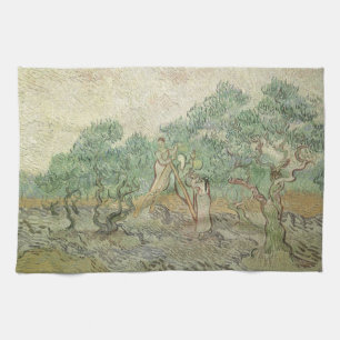 Vincent van Gogh - Olive Picking Tea Towel