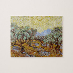 Vincent van Gogh Olive Trees, 1889 Jigsaw Puzzle