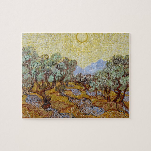 Vincent van Gogh | Olive Trees, 1889 Jigsaw Puzzle (Horizontal)