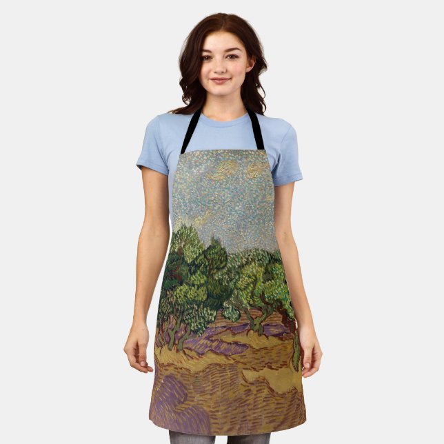 Vincent van Gogh - Olive Trees Apron (Worn)
