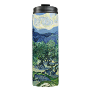 Vincent Van Gogh Olive Trees Mountain Landscape Thermal Tumbler