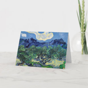 Vincent van Gogh - Olive Trees with the Alpilles Card