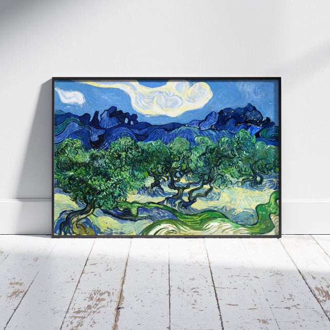Vincent Van Gogh, Olive Trees with the Alpilles Poster (Creator Uploaded)