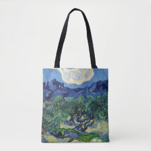 Vincent van Gogh - Olive Trees with the Alpilles Tote Bag