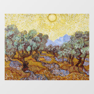 Vincent van Gogh - Olive Trees, Yellow Sky and Sun