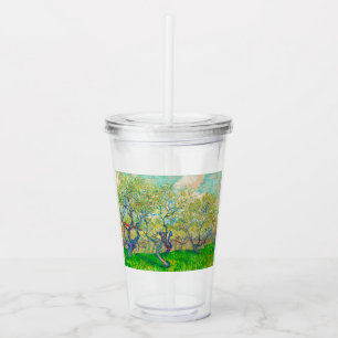 Vincent van Gogh Orchard in Blossom Acrylic Tumbler