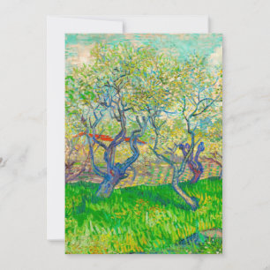 Vincent van Gogh Orchard in Blossom Announcement