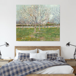 Vincent van Gogh - Orchard in Blossom Canvas Print