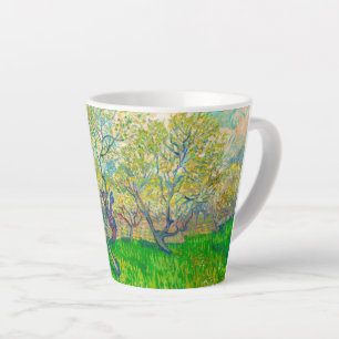 Vincent van Gogh Orchard in Blossom Latte Mug