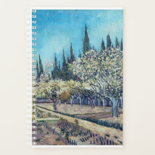 Vincent van Gogh - Orchard in Blossom Planner