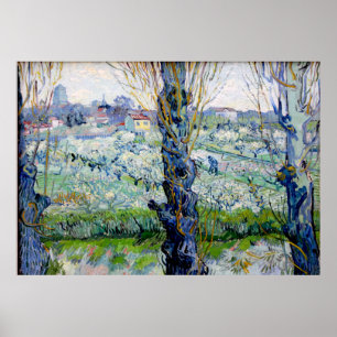 Vincent van Gogh – Orchard in Blossom  Poster