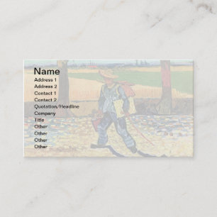 Vincent Van Gogh - Painter On His Way To Work Business Card