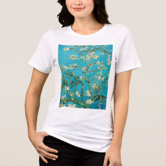 Vincent Van Gogh painting Almond Blossoms Tri-Blend Shirt