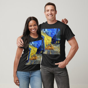 Vincent Van Gogh painting Cafe Terrace at Night T-Shirt