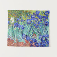 Vincent Van Gogh painting Irises