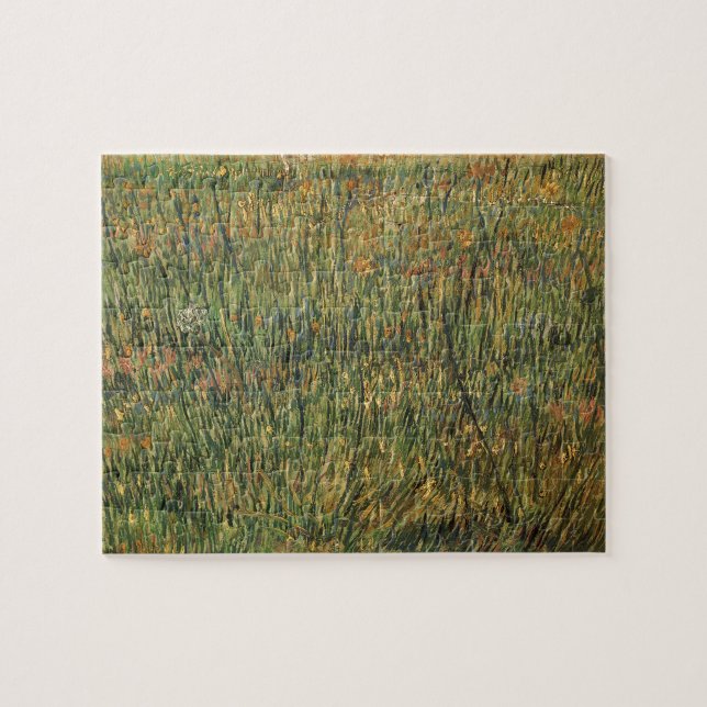 Vincent van Gogh - Pasture in Bloom Jigsaw Puzzle (Horizontal)