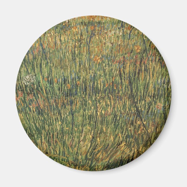 Vincent van Gogh - Pasture in Bloom Magnet (Front)