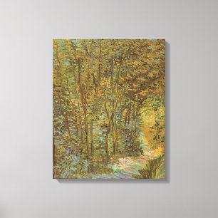 Vincent van Gogh - Path in the Woods Canvas Print