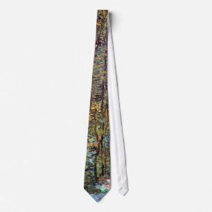 Vincent Van Gogh - Path In The Woods Fine Art Tie