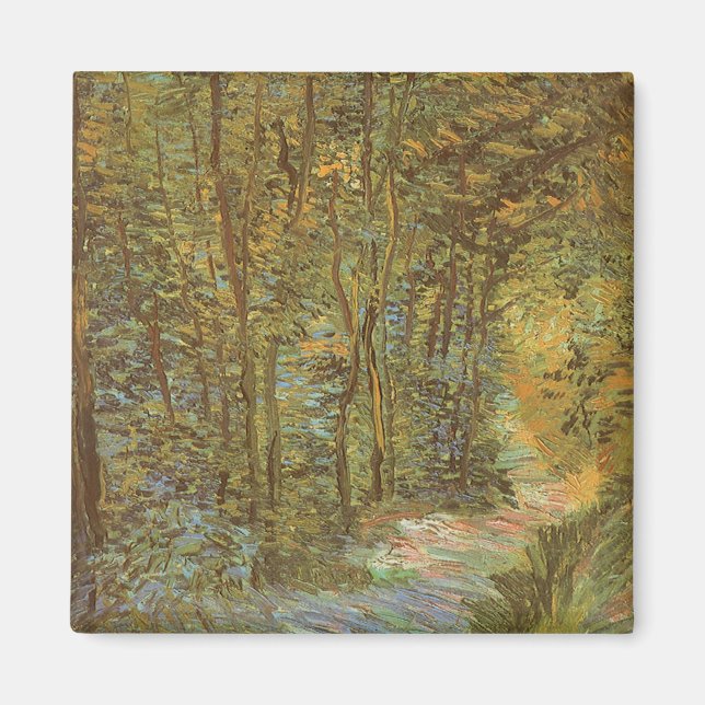 Vincent van Gogh - Path in the Woods Magnet (Front)