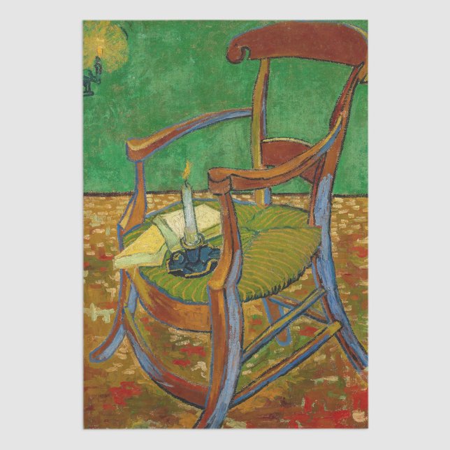 Vincent van Gogh - Paul Gauguin's Armchair Tissue Paper (Creator Uploaded)