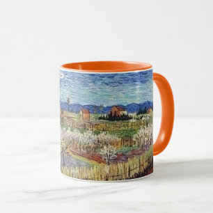 Vincent Van Gogh - Peach Trees in Blossom Fine Art Mug