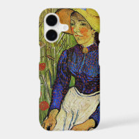 Vincent van Gogh - Peasant Girl in Straw Hat