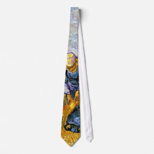 Vincent Van Gogh - Peasant Woman Binding Sheaves Tie