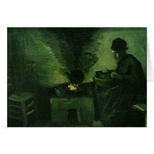 Vincent van Gogh   Peasant Woman by the Hearth