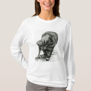 Vincent van Gogh Peasant Woman Gleaning, 1885 T-Shirt